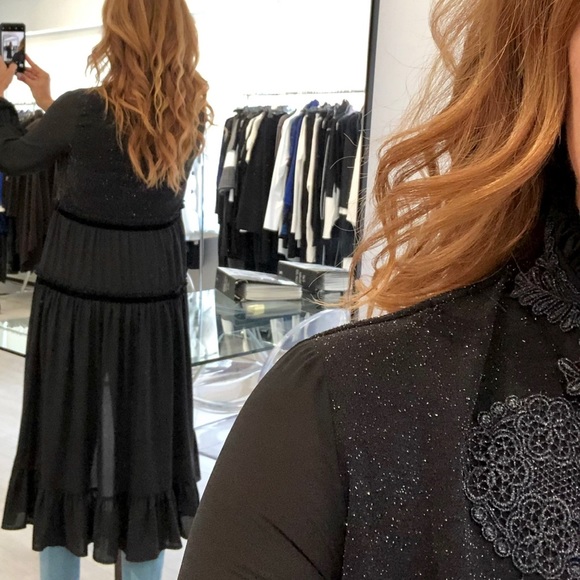 Stunning black dress and/or duster - Picture 3 of 6